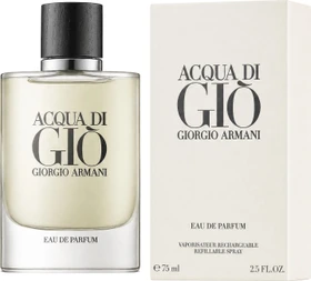 Giorgio Armani Acqua di Gio Homme Eau de Parfum nachfüllbar, 75ml
