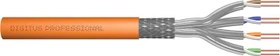 Digitus Professional Twisted-Pair Simplex Verlegekabel Dca, Cat7, S/FTP, ohne Stecker, 500m, orange