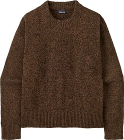 Patagonia Recycled Wool Blend Strickpullover dappled: den brown (Damen)