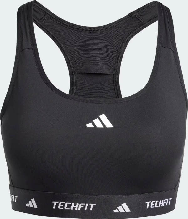 adidas Techfit Sport-BH schwarz (Damen)