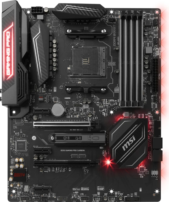 MSI B350 Gaming Pro Carbon (AMD AM4)