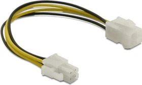 DeLOCK 4-Pin P4 female auf 4-Pin P4 male Adapter 15cm