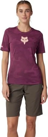Fox Racing Ranger TruDri Trikot kurzarm sangria (Damen)