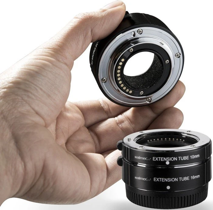 Walimex Pro Zwischenringsatz für Micro-Four-Thirds Objektivadapter