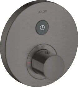Hansgrohe Axor ShowerSelect rund Thermostat mit 1 Ventilen brushed black chrome
