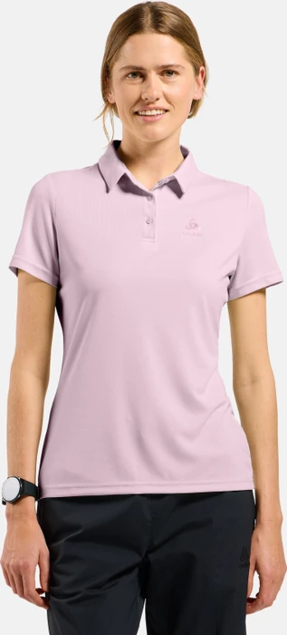 Odlo Cardada Poloshirt kurzarm hyper pink (Damen)