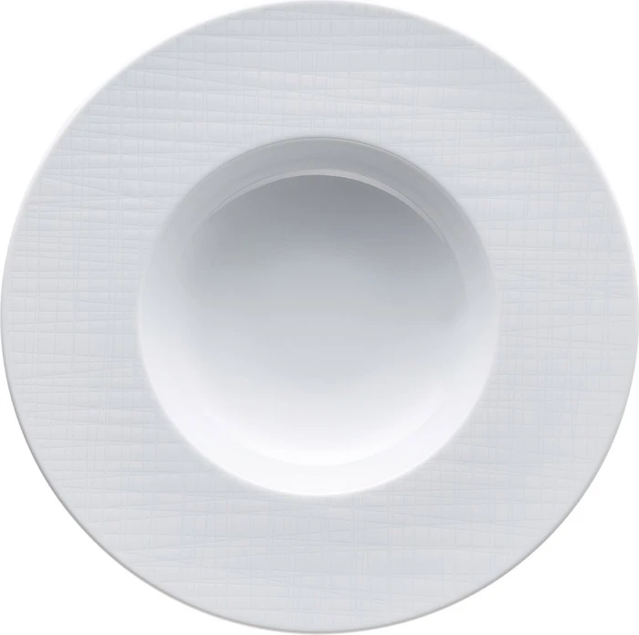 Rosenthal Mesh Weiß Teller tief Fahne 28cm