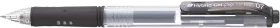 Pentel Hybrid Gel Grip K157 0.7mm/0.35mm Gelroller schwarz/transparent