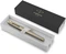 Parker IM brushed metal/gold trim, rechte Hand, fein, Geschenkbox Vorschaubild