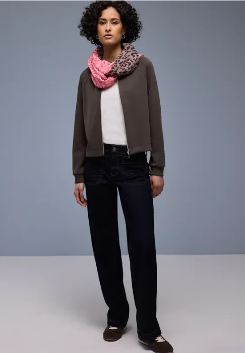 Street One Silk-Look Jacke molten earth (Damen)
