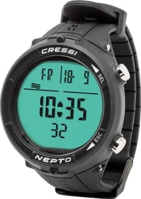 Cressi Nepto Freitauch Tauchcomputer schwarz