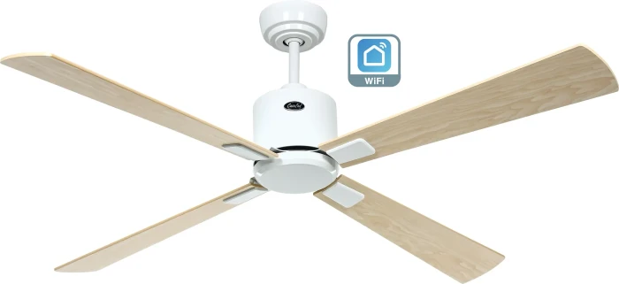 CasaFan Eco Neo III 132 WE-AH/BU WiFi Deckenventilator ahorn/buche/weiß