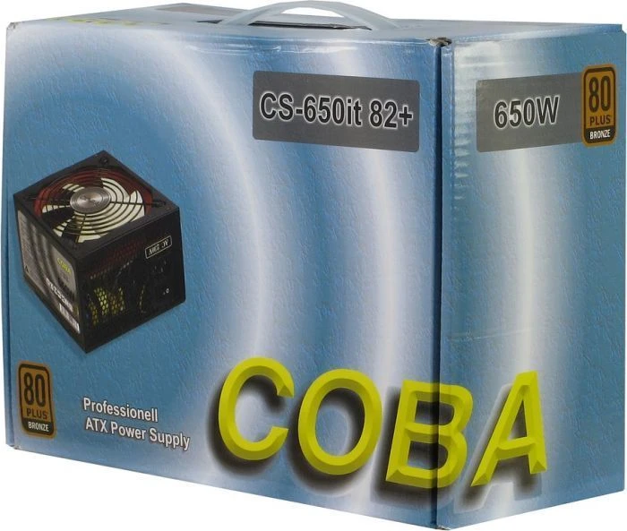 Inter-Tech CobaPower 650W, ATX 2.3