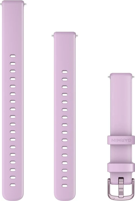 Garmin Ersatzarmband 14mm Silikon für Lily 2 lilac