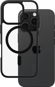 PanzerGlass Care Flagship Case Urban Combat Black Frame MagSafe für Apple iPhone 16 Pro schwarz