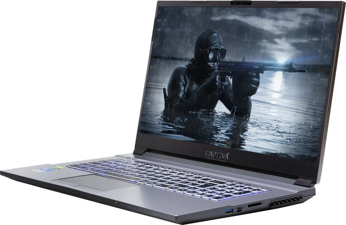 Captiva Advanced Gaming I57-955, Core i7-10750H, 8GB RAM, 480GB SSD, GeForce GTX 1660 Ti, DE