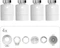 tado Smart Funk-Heizkörperthermostat Quattro Pack, universale Montage, Heizungssteuerung, 4er-Pack Vorschaubild