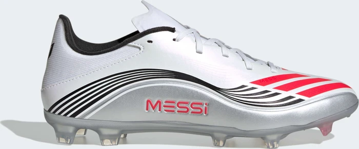adidas F50 League Messi FG/MG cloud white/lucid red/silver metallic
