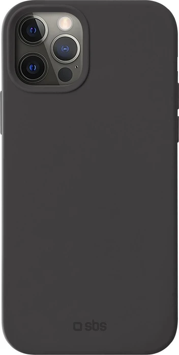 SBS Mobile Polo Plus Cover für Apple iPhone 12 Pro Max schwarz