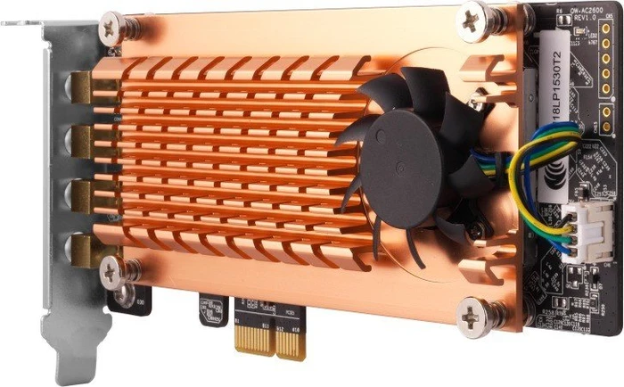 QNAP QWA-AC2600, 2.4GHz/5GHz WLAN, PCIe x1