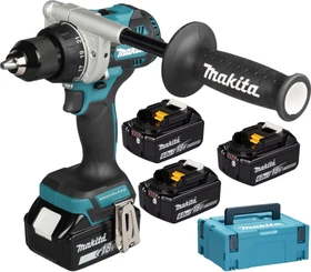 Makita DDF492RG3J Akku-Bohrschrauber inkl. Koffer + 3 Akkus 6.0Ah