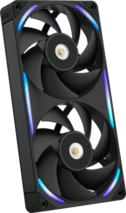 NZXT F Series F280X, schwarz, 2x 140mm
