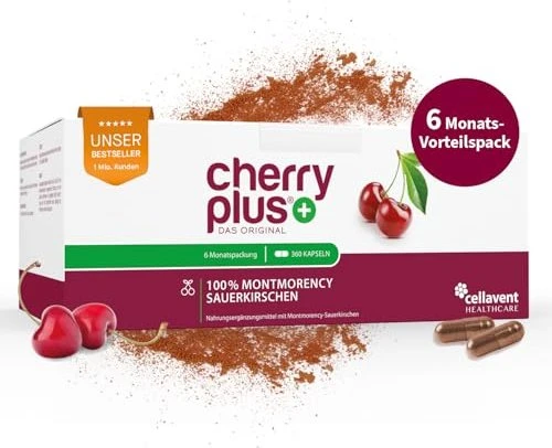 Cellavent Cherry plus Kapseln, 360 Stück