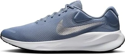Nike Revolution 7 ashen slate/white/hyper royal/metallic silver (Herren)