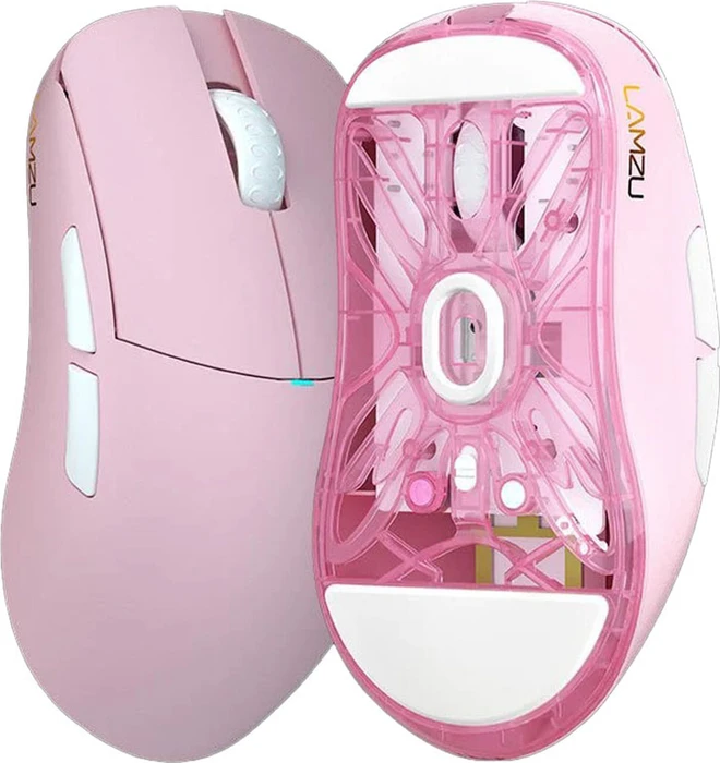 Lamzu Atlantis MINI Champion Edition Wireless Gaming Mouse Pink, USB