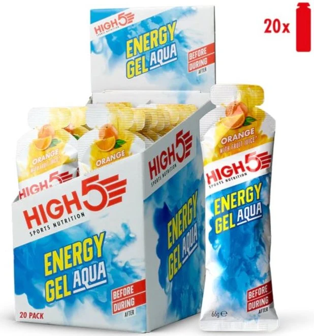 High5 Energy Gel Aqua 1.32kg (20x 66g)