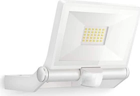 Steinel XLED One S weiß, LED-Außenstrahler mit Bewegungsmelder (065256)