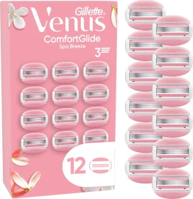 Gillette Venus Comfortglide Spa Breeze Rasierklinge, 12 Stück