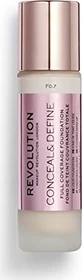 Revolution Beauty Conceal & Define Foundation F1, 23ml