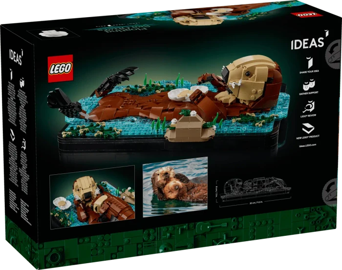 LEGO Ideas - Schwimmende Otter