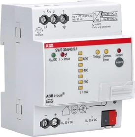 ABB SV/S30.640.5.1 KNX Spannungsversorgung mit Diagnosefunktion 30V, 640mA, 4TE REG