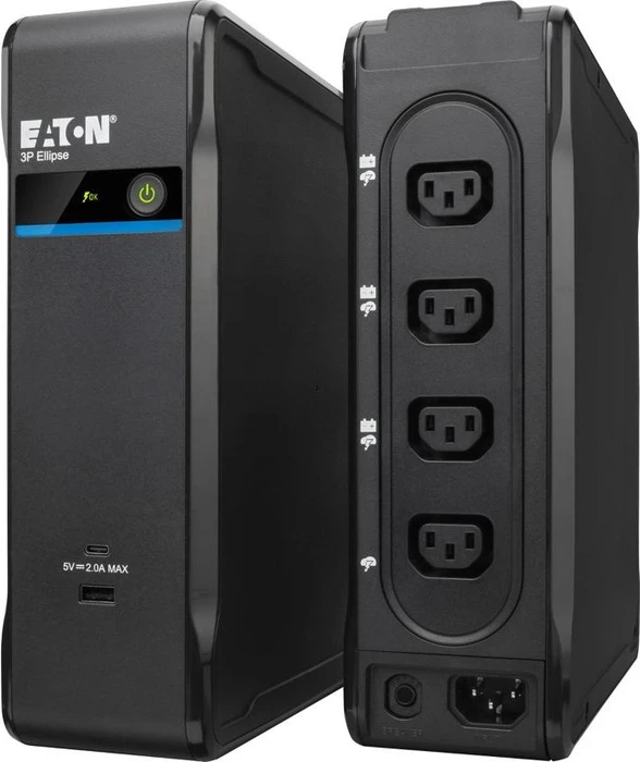 Eaton 3P Ellipse IEC, 900VA, USB