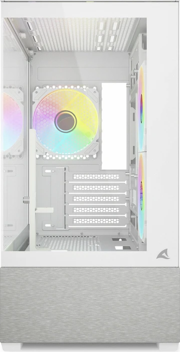 Sharkoon MK7 ARGB White, Glasfenster