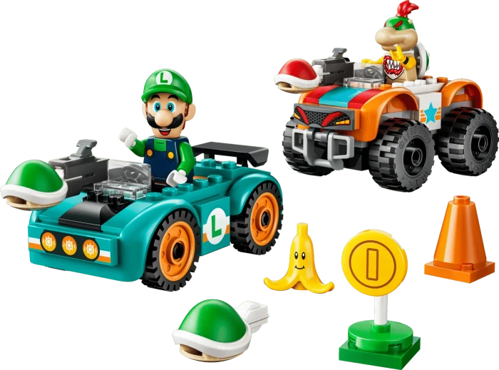 LEGO Super Mario - Mario Kart - Luigis & Bowser Jr.s Rennen