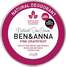Ben & Anna Pink Grapefruit Deodorant Creme, 45g