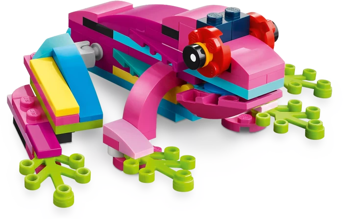 LEGO Creator 3in1 - Exotischer pinkfarbener Papagei