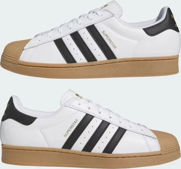 adidas Superstar ADV cloud white/core black/gum (Herren)