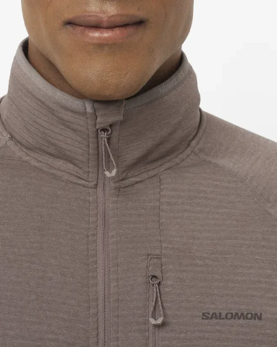 Salomon Essential Lightwarm Jacke iron (Herren)