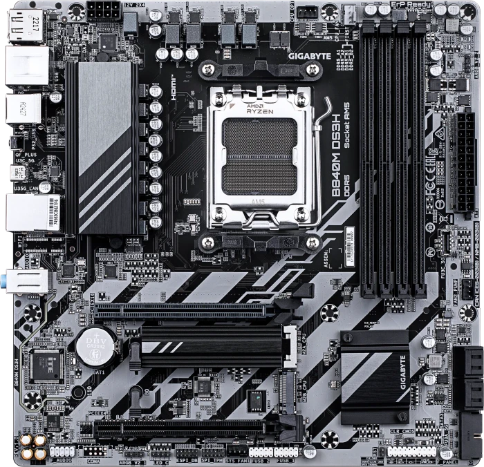 GIGABYTE B840M DS3H (AMD AM5)