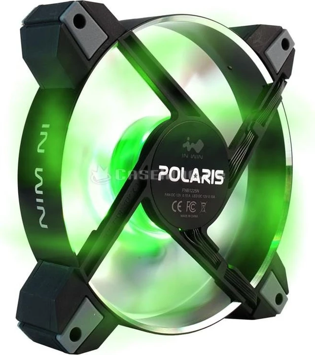 In Win Polaris RGB Aluminium, 120mm, 2er-Pack