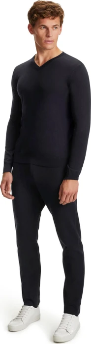 Falke Basic Apparel V-Ausschnitt Pullover night sky (Herren)