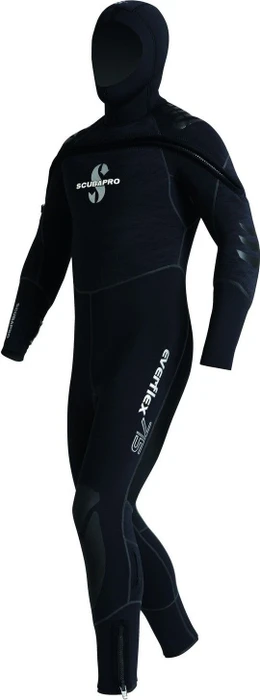 Scubapro Everflex Nasstauchanzug 7/5/5mm schwarz/weiß (Herren)