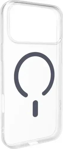 Puro Cover Lite Mag für Apple iPhone 17 Pro Max transparent\/blau