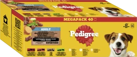 Pedigree Land-Selektion in Sauce 4 Varietäten, 4kg (40x 100g)