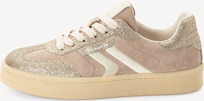 Tamaris Ledersneaker Low sand glam (Damen)