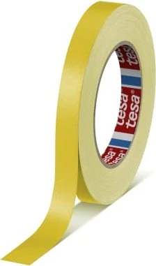 tesa tesaband 4651 Premium gelb, Gewebeband, 15mm/50m, 1 Stück